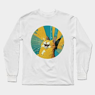 🐈 kitty's laugh Long Sleeve T-Shirt